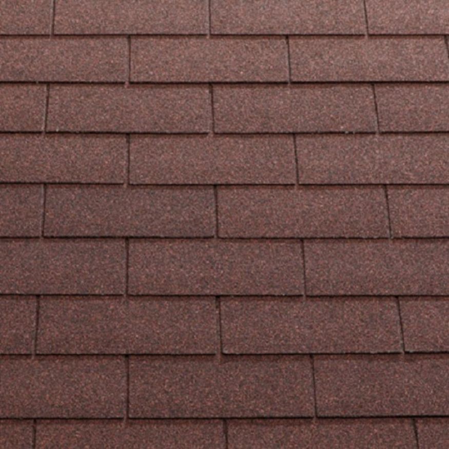 Гибкая черепица KATEPAL 3T красного цвета купить в Омске