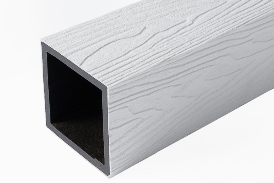 Опорный столб из ДПК GardenParkett, Белый купить в Омске