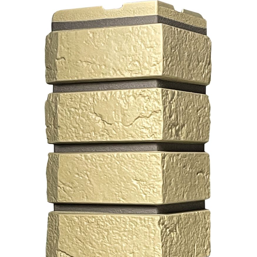 Наружный угол FineBer, Баварский кирпич, песочного цвета. купить в Омске