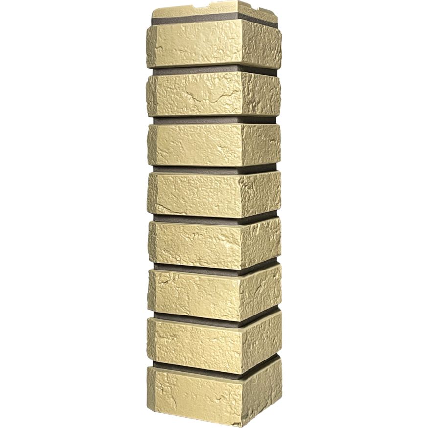 Наружный угол FineBer, Баварский кирпич, песочного цвета. купить в Омске