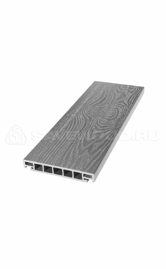 Террасная доска ДПК SaveWood, SW Salix (S) (T), Пепельный купить в Омске