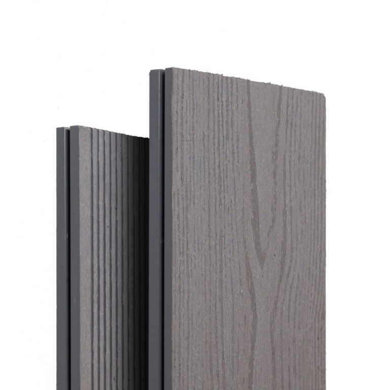 Террасная доска Ecodecking Некст Серый купить в Омске