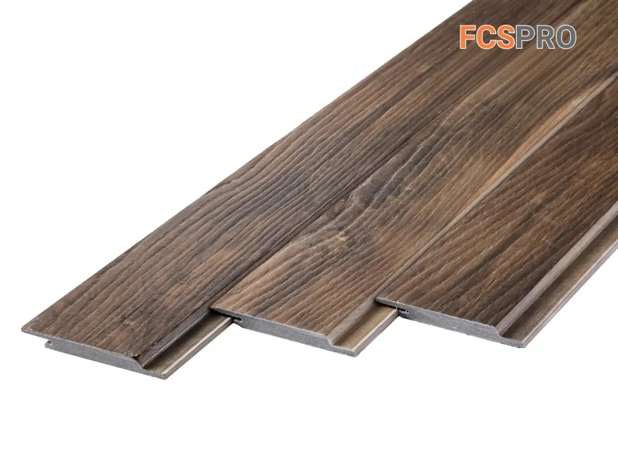 Фиброцементный сайдинг FCSPRO Click Shtil Термо ель купить в Омске