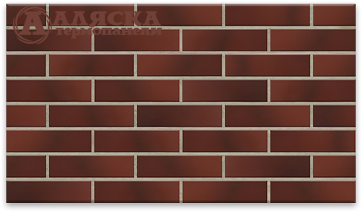 Фасадные термопанели Аляска серия Элевация 11. Cherry glatt купить в Омске