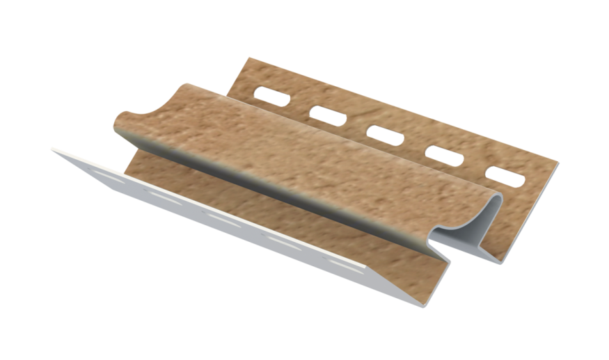 Внутренний угол Ю-Пласт, Стоун Хаус S-Lock, Клинкер Балтик, Светлая медь. купить в Омске