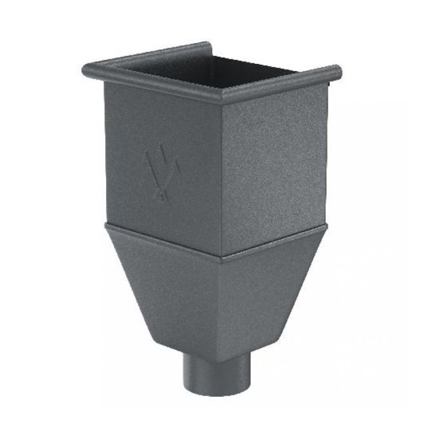 Водосборная воронка удлиненная Aquasystem RR 23 Маренго матовая 125/90 купить в Омске