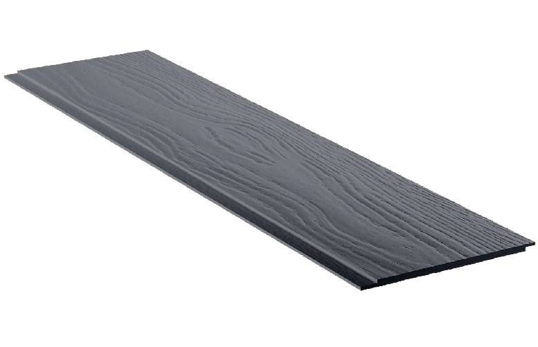 Фиброцементный сайдинг Фибростар Одноцветный 190х3000х8мм КР 19 Графитовый Серый купить в Омске