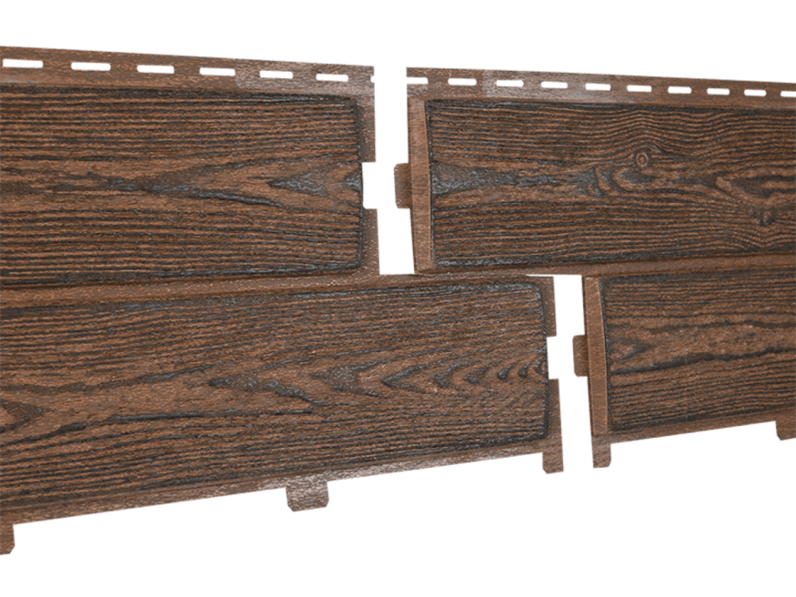 Фасадные панели Ю-Пласт, Хокла Винтаж, Корица купить в Омске