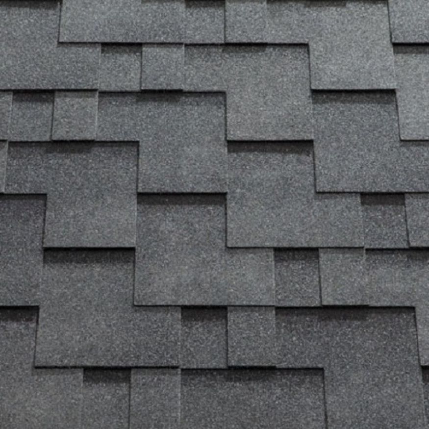 Гибкая черепица KATEPAL ROCKY, цвет серый-балтика купить в Омске