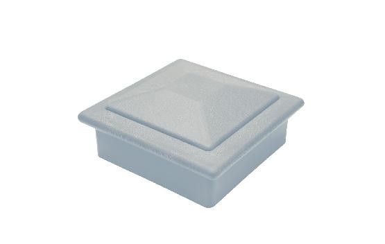 Верхняя крышка столба GardenParkett в сером цвете купить в Омске