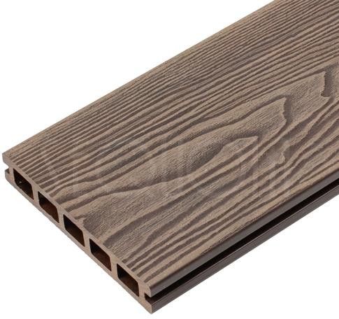 Доска террасная ДПК SEQUOIA, DUAL 3D WOOD, BROWN купить в Омске
