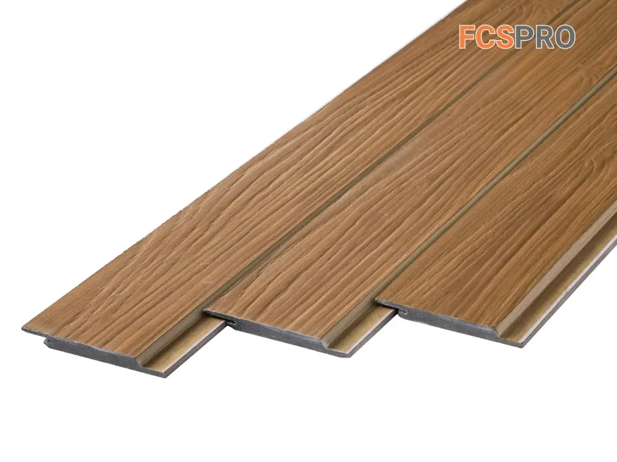 Фиброцементный сайдинг FCSPRO Click Shtil Термо береза купить в Омске