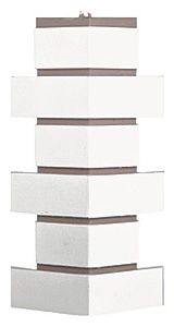 Угол T-Сайдинг, Кирпич Модерн Белый купить в Омске