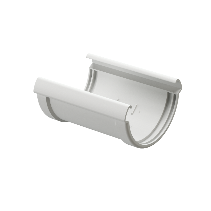 Соединитель желоба Docke Lux, Пломбир купить в Омске