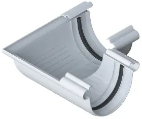 Угол желоба 90°, Альта-Профиль, Элит Белый купить в Омске