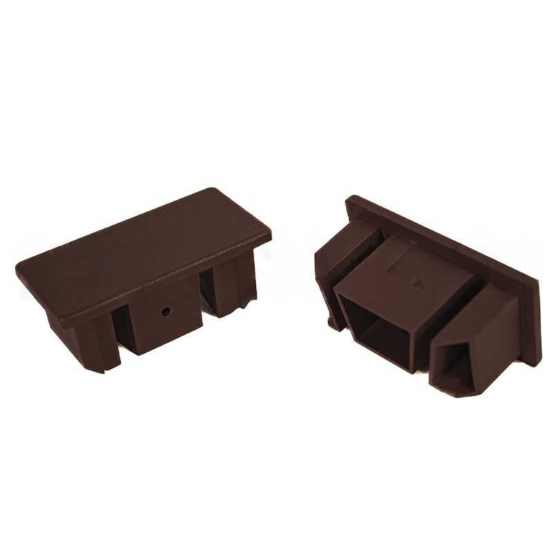 Торцевая алюминиевая заглушка для перил GardenParkett, Венге купить в Омске