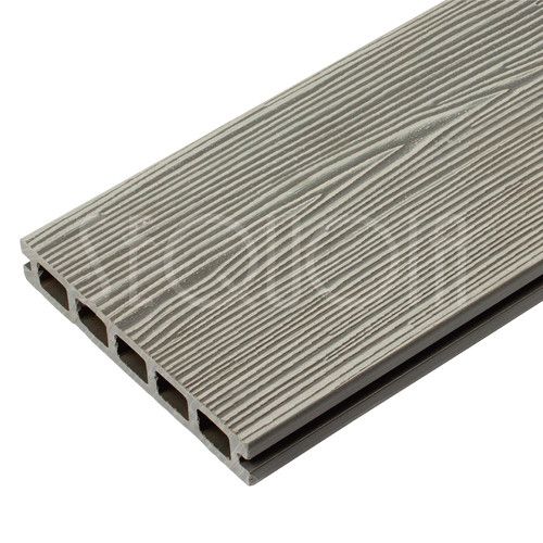 Доска террасная ДПК SEQUOIA, DUAL 3D WOOD, GRAY купить в Омске