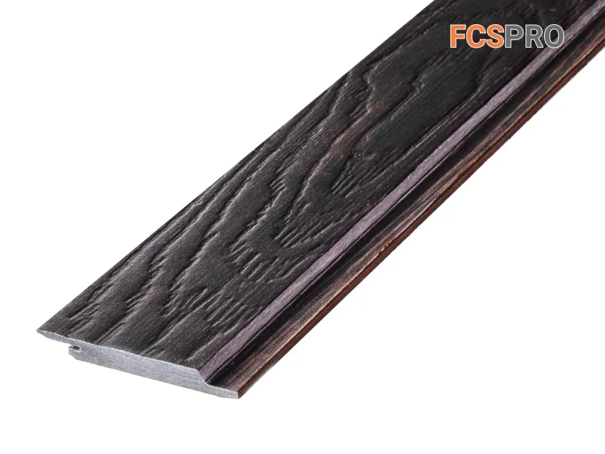 Фиброцементный сайдинг FCSPRO Click Shtil Обоженное дерево купить в Омске