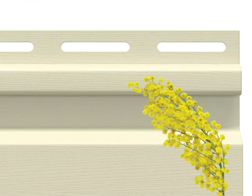 Виниловый сайдинг ТЕХНОНИКОЛЬ Брус, Мимоза купить в Омске