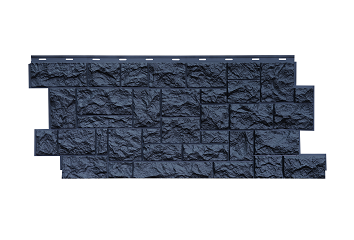 Фасадная панель Nordside, Северный камень, Цвет графит купить в Омске