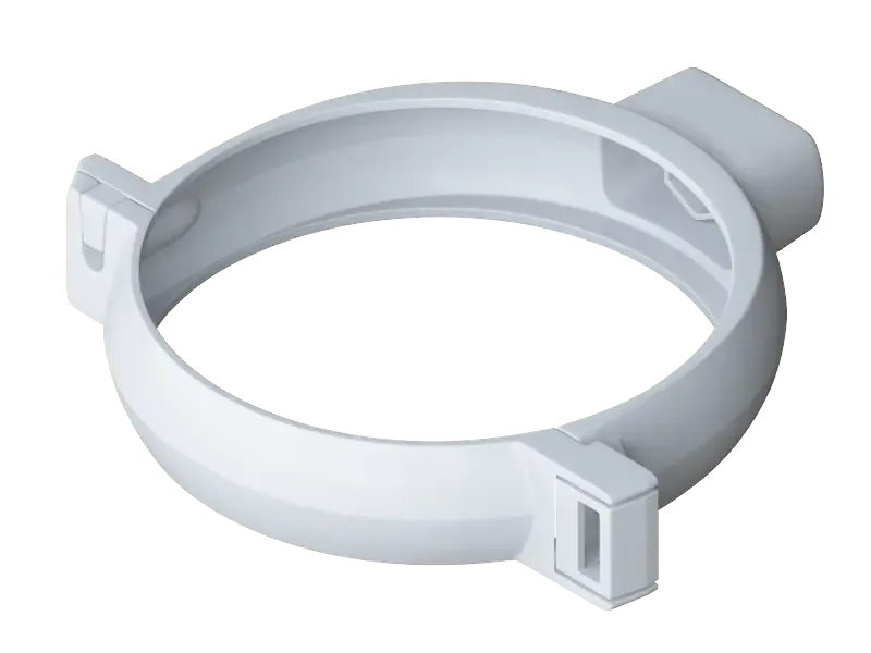 Хомут для трубы Альта-Профиль Элит Белый купить в Омске