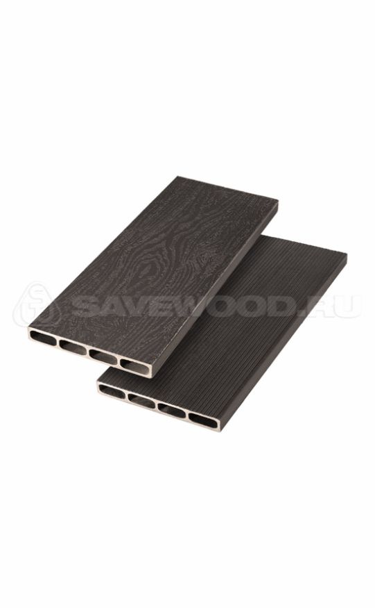 Доска для грядки из ДПК SaveWood, SW Rubus (T), Темно-коричневый купить в Омске