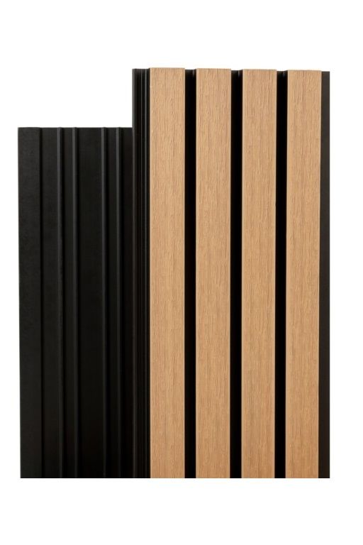 Реечная фасадная панель Ecodecking Скай Коэкструзия Бук купить в Омске