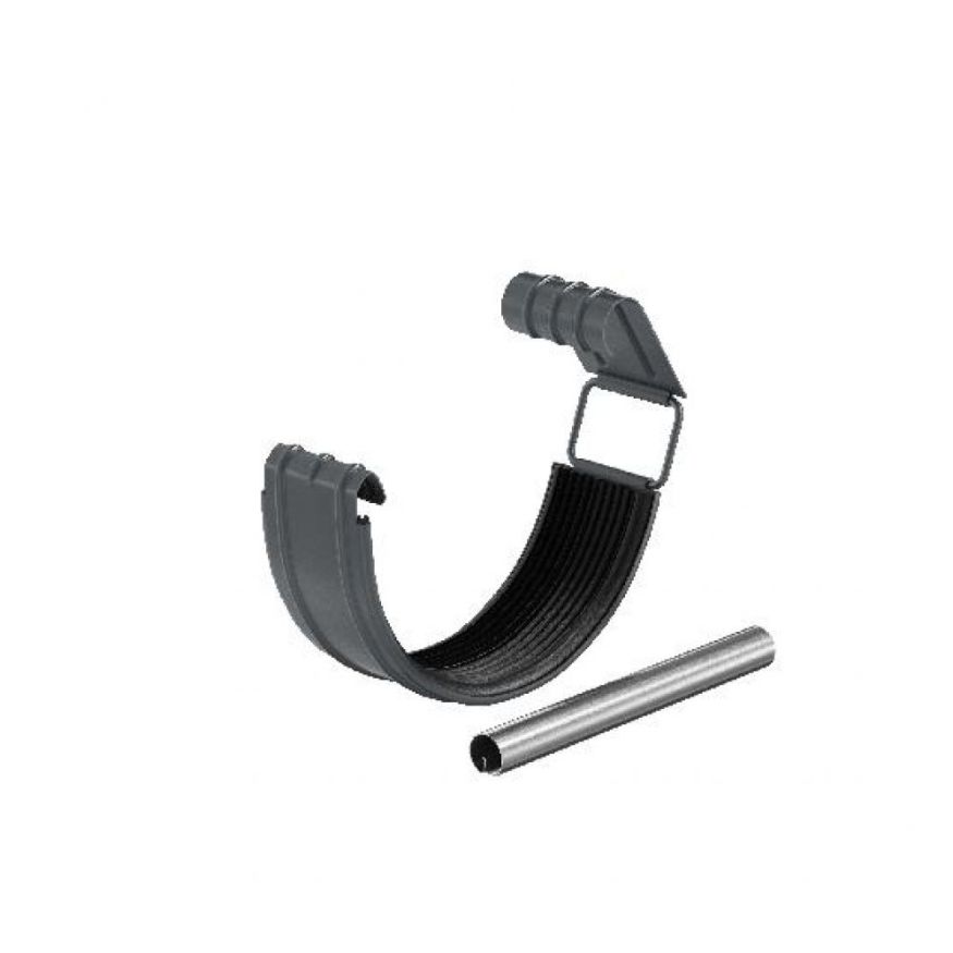 Соединитель желоба Aquasystem RR 23 Маренго 125/90 в комплекте купить в Омске