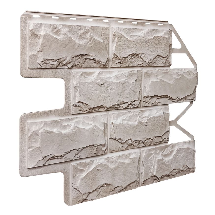 Фасадная панель FineBer Блок, Светло-коричневый купить в Омске