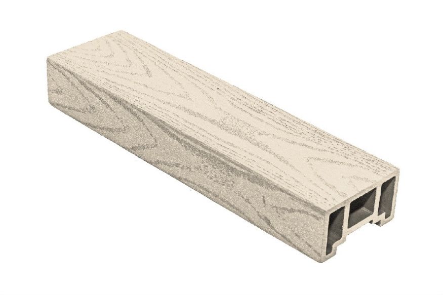 Перила ДПК АЙ-ТЕХПЛАСТ цвет слоновой кости купить в Омске