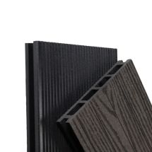 Террасная доска Ecodecking Техно плюс Графит