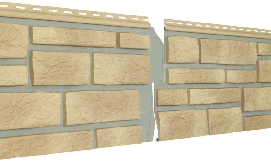 Фасадная панель Ю-пласт Стоун Хаус S-Lock Таганай, Речной купить в Омске