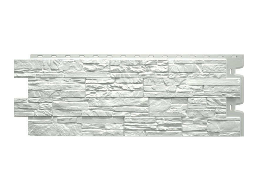 Фасадная панель Docke Stein Молочный купить в Омске