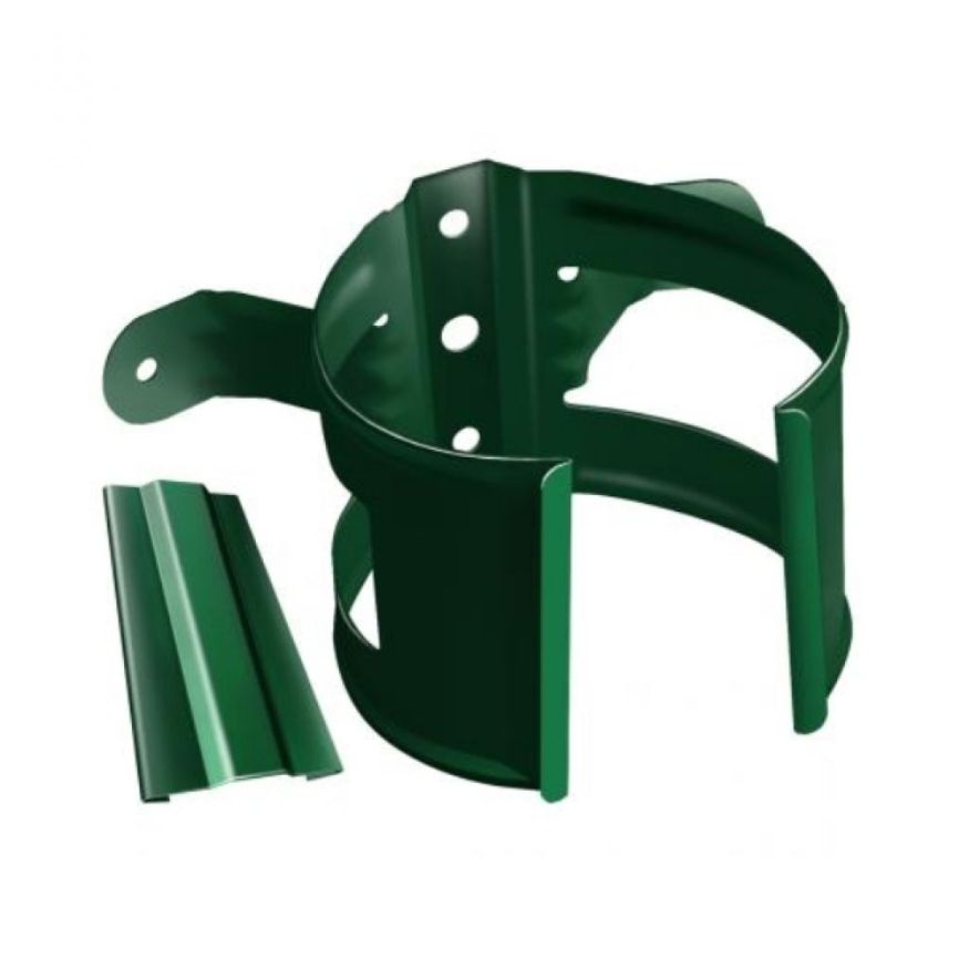 Кронштейн для труб (на древесину), Grand Line, Зеленый (RAL 6005) купить в Омске