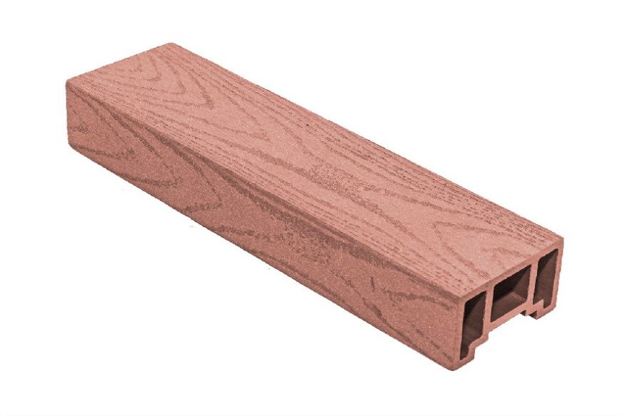 Перила из ДПК АЙ-ТЕХПЛАСТ терракотового цвета купить в Омске