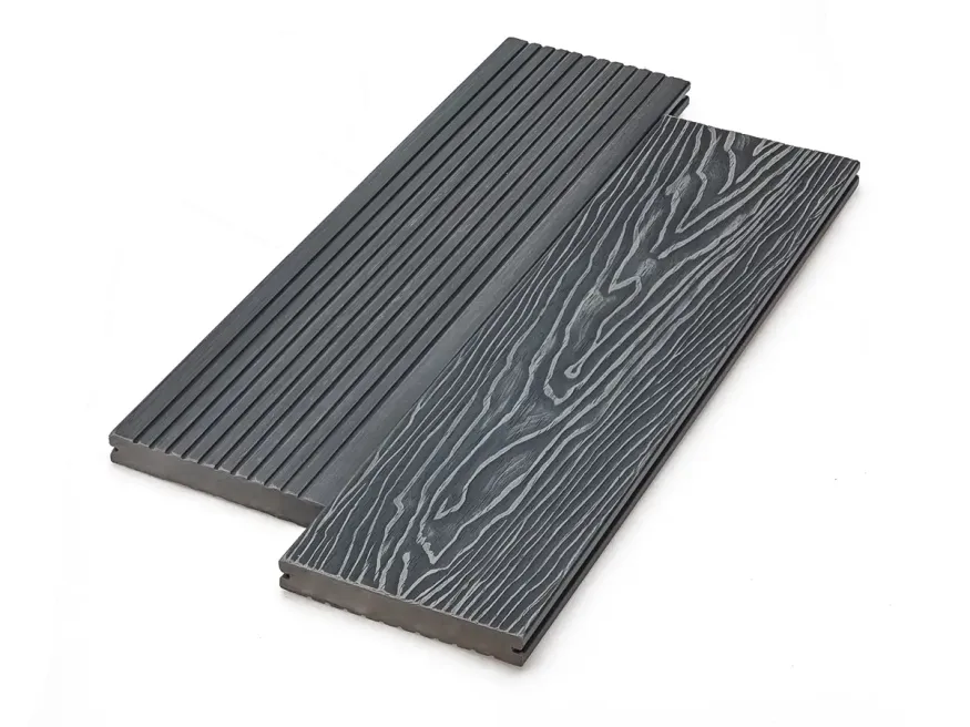 Террасная доска Deckart, Monolit 3D, Графит купить в Омске