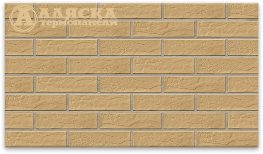 Фасадные термопанели Аляска серия Элевация 04. Sand rustik купить в Омске