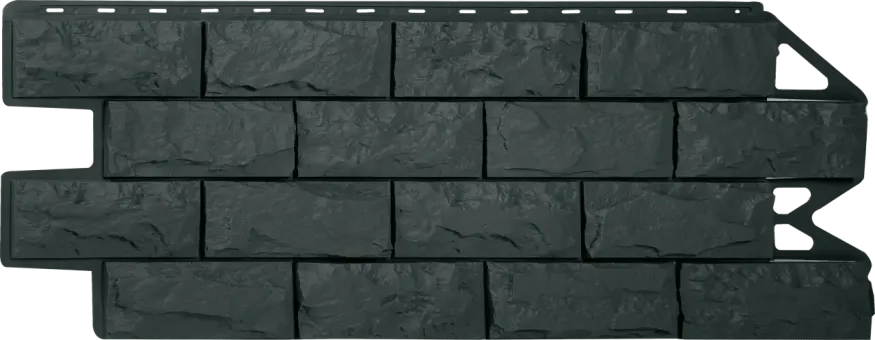 Фасадная панель Альта-Профиль, Фагот ЭКО, Графит купить в Омске