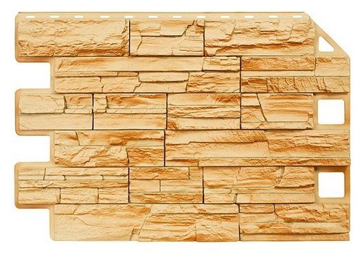 Фасадная панель Royal Stone, Скалистый камень, Буффало купить в Омске