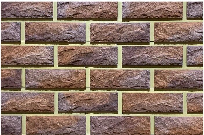 Фиброцементные панели КАНЬОН Сколотый кирпич - 33 купить в Омске