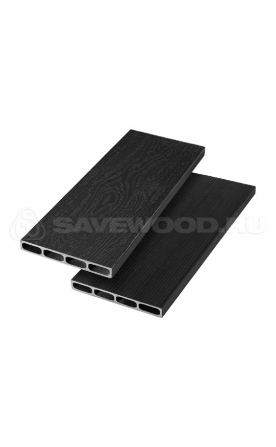 Доска для грядки из ДПК SaveWood, SW Rubus (T), Черный купить в Омске