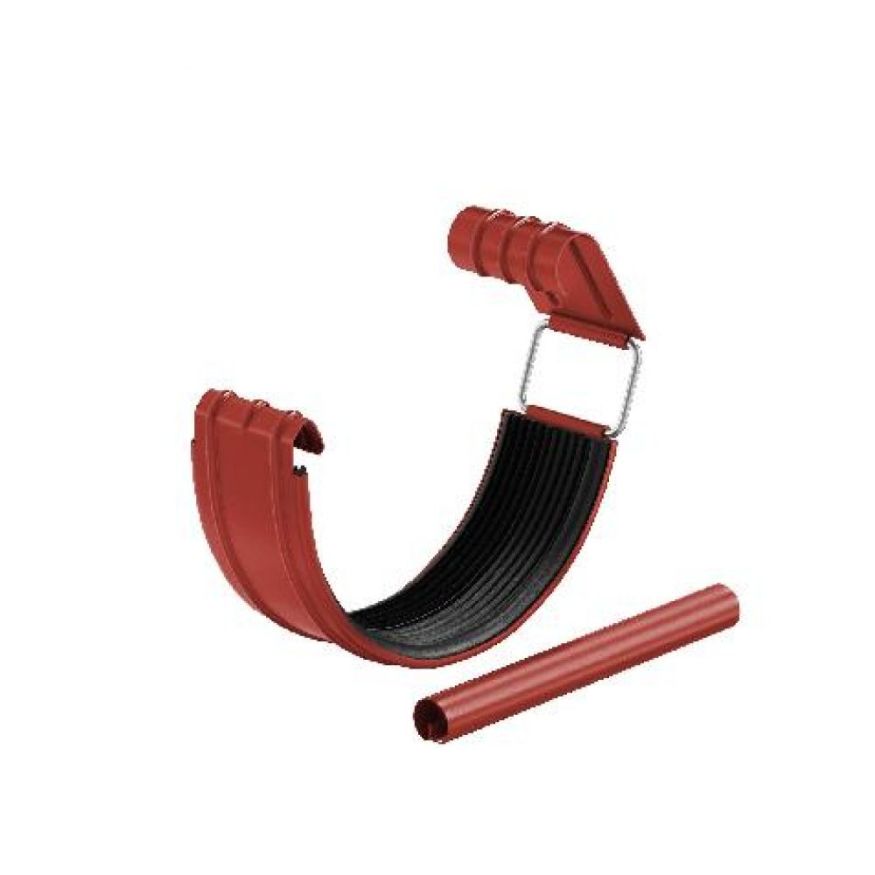 Соединитель желоба Aquasystem RR29 Бургундский 125/90 в комплекте купить в Омске