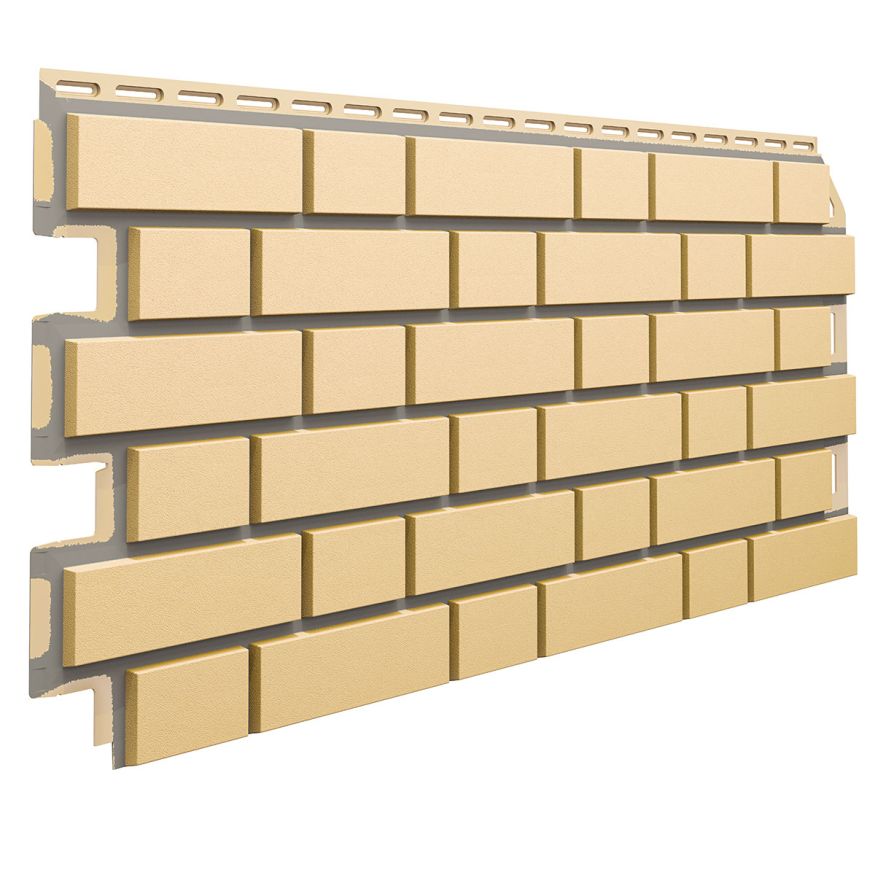 Фасадная панель ТЕХНОНИКОЛЬ Оптима Клинкер, Песочный купить в Омске