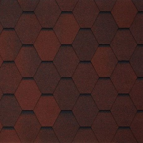 Гибкая черепица Tegola VENETO amarone 410 купить в Омске