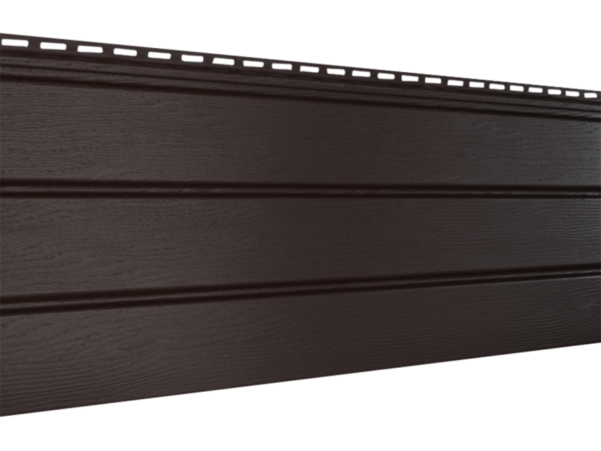 Классический софит Ю-пласт, Коричневый (без перфорации) купить в Омске