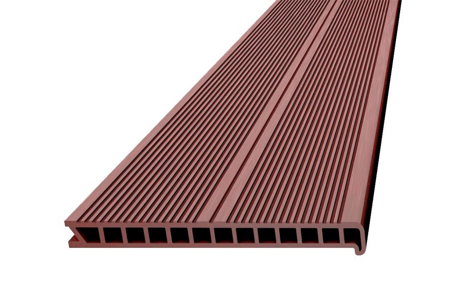 Ступень ДПК Deckron Woodlike (пустотелая) Коричневый купить в Омске