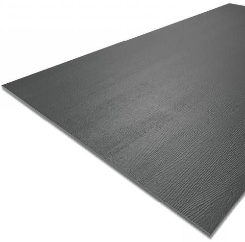 Фиброцементный сайдинг Roofas Board Wood в цвете Антрацит купить в Омске