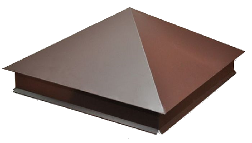 Крышка полного столба четырехскатная для ПИКС-панели купить в Омске