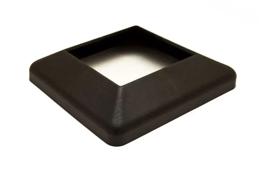 Крышка нижняя ПВХ для столба 100х100 Deckart Графит купить в Омске