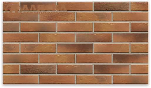 Фасадные термопанели Аляска 25. Retro brick curry купить в Омске